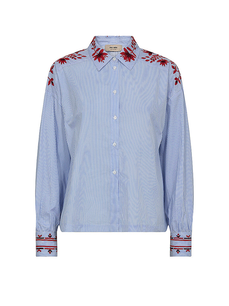 MOS MOSH Bluse MMOSMO hellblau | M