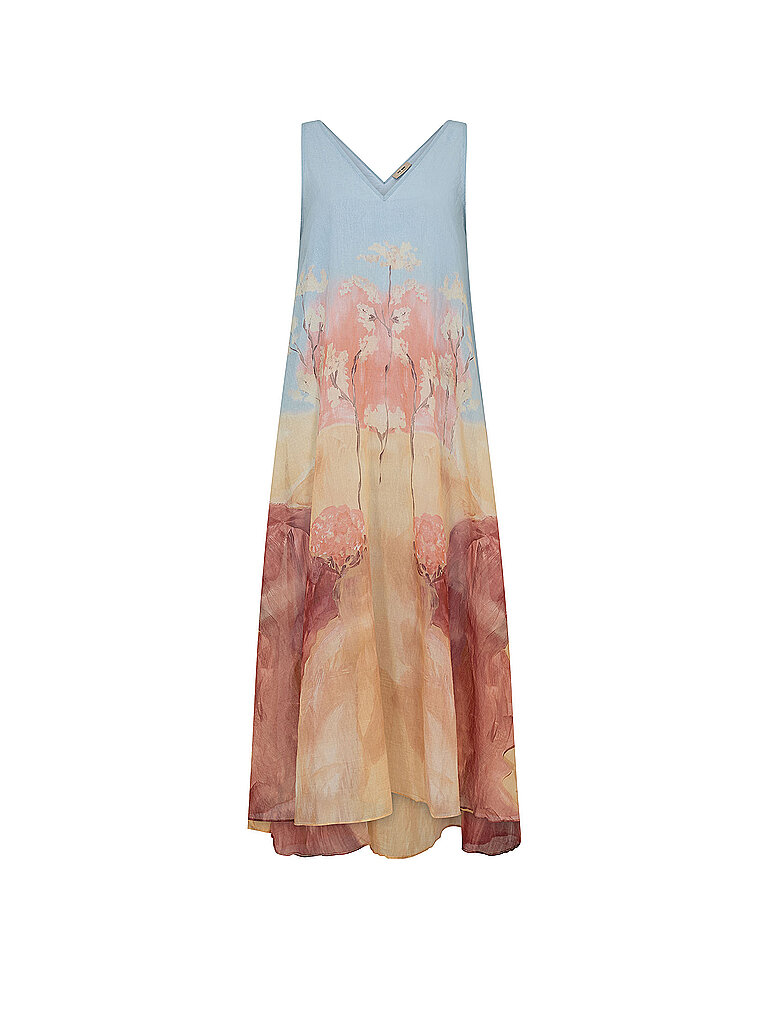 MOS MOSH Maxikleid MMNYLOLANDSCAPE hellblau | XS