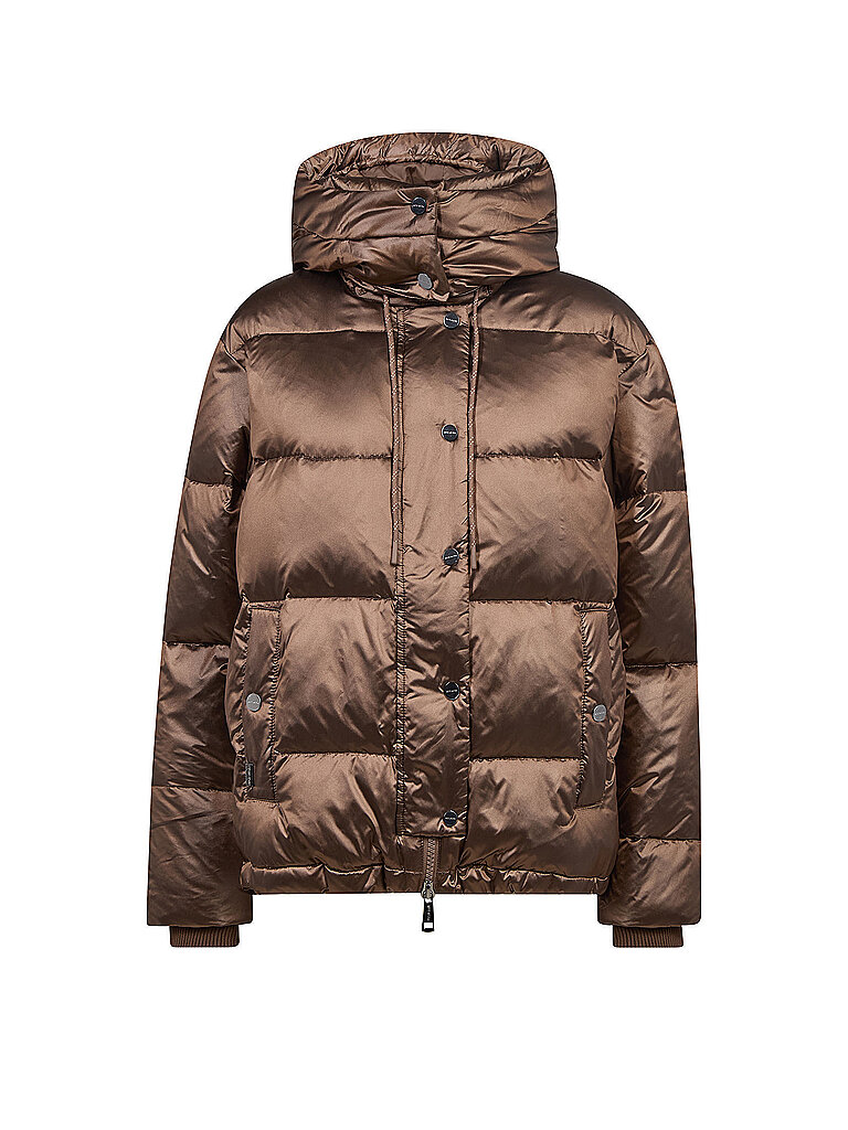 MOS MOSH Daunensteppjacke MMJILLY braun | S