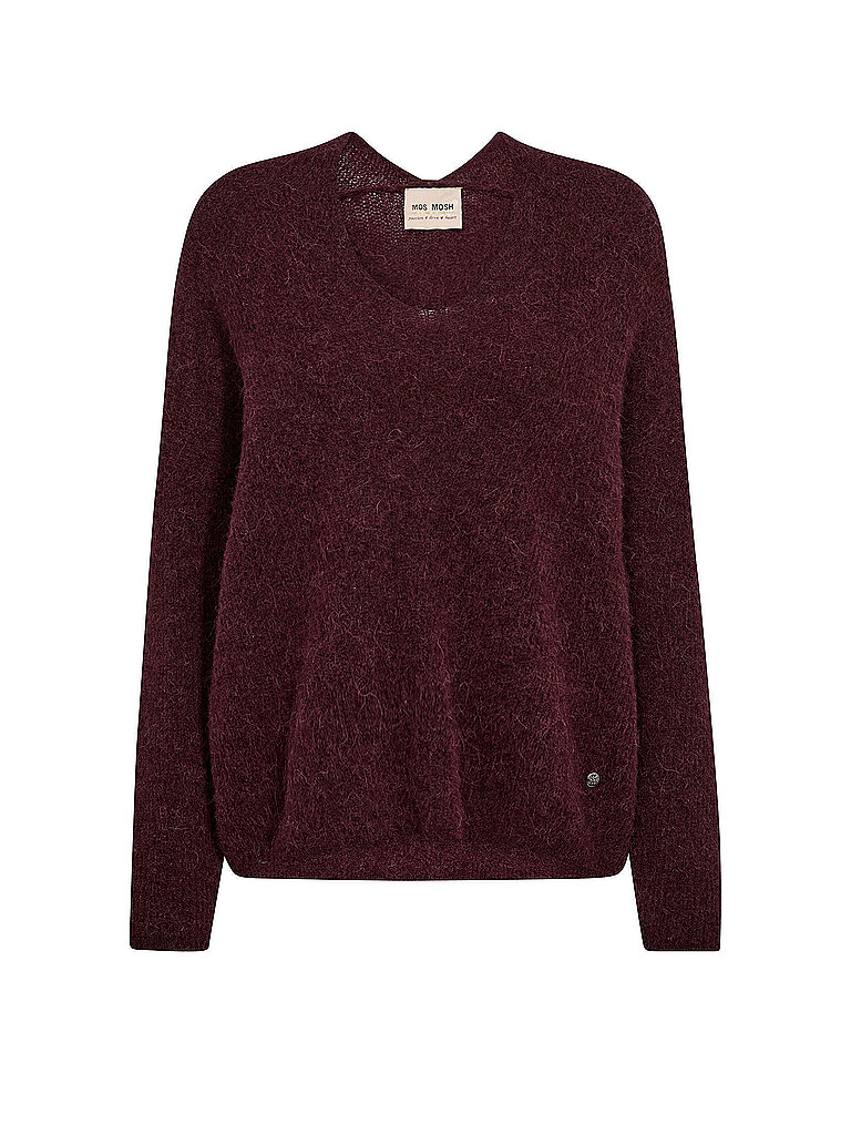 MOS MOSH Pullover  MMTHORAV dunkelrot | L