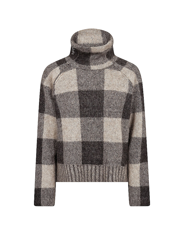 MOS MOSH Pullover MMMAIJACHECK schwarz | M