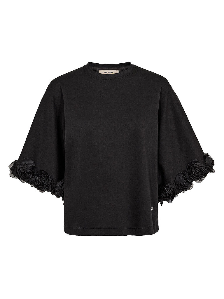 MOS MOSH Shirt MMROSETTEO-SSTEE schwarz | XS