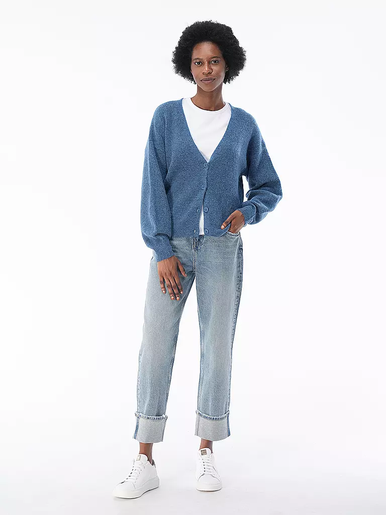 MOS MOSH | Cardigan THORA | hellblau