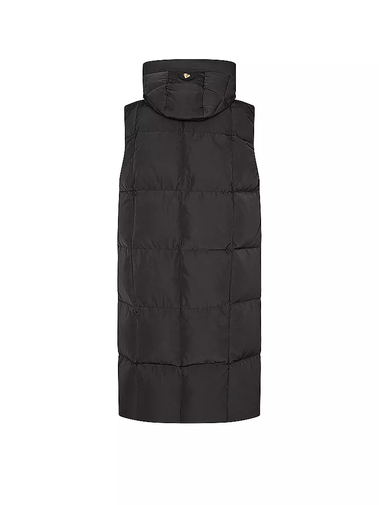 MOS MOSH | Daunensteppgilet MMNOVA SQUARE | schwarz