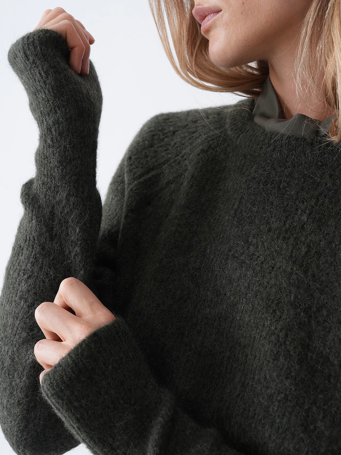 MOS MOSH | Pullover MMTAMMY | dunkelgrün