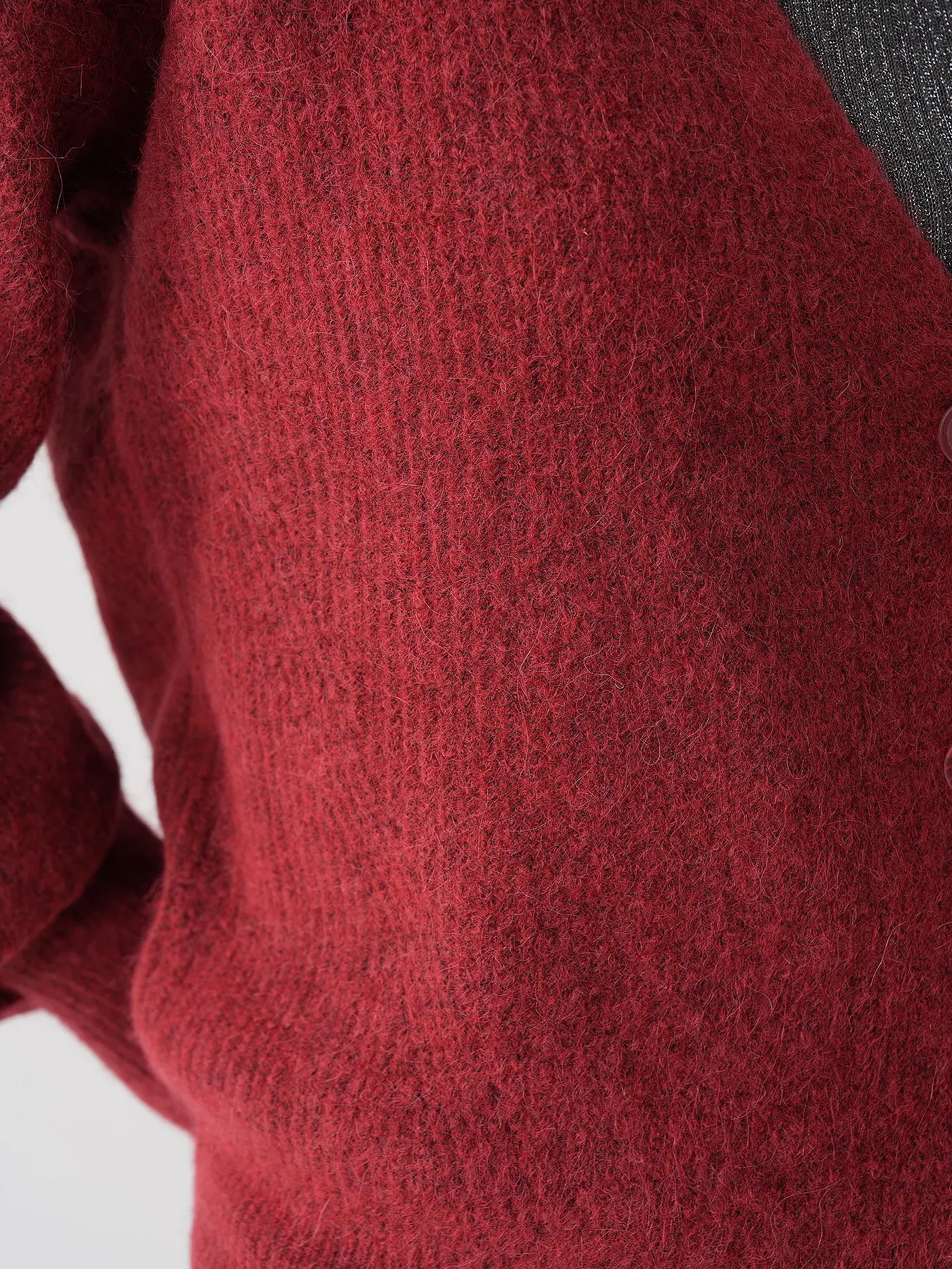 MOS MOSH | Strickjacke MMTHORAV | rot