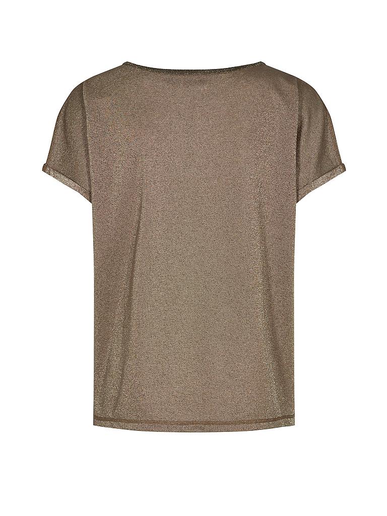 MOS MOSH | T-Shirt "Kay" | braun