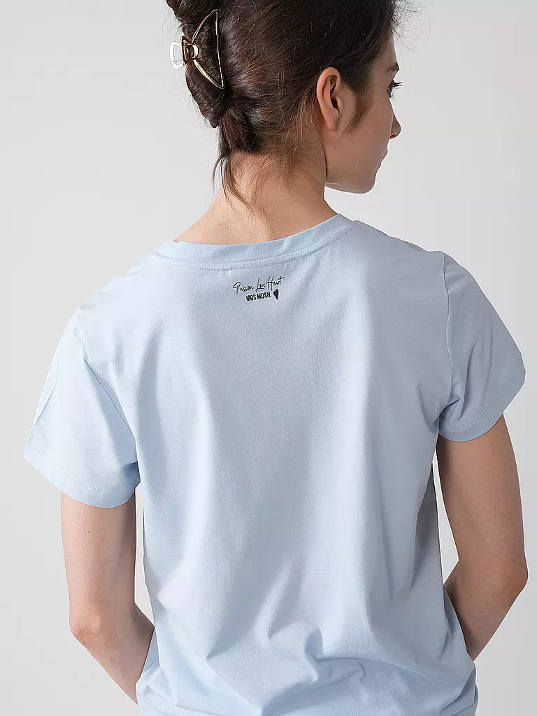 MOS MOSH | T-Shirt MMDALA | hellblau