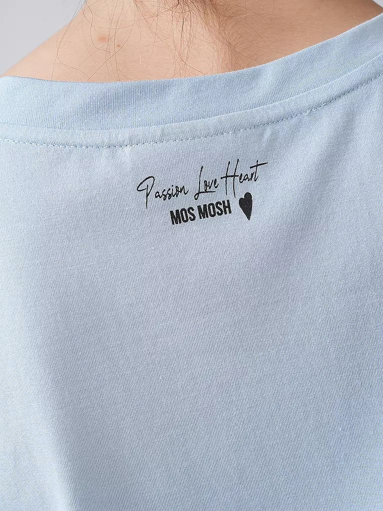 MOS MOSH | T-Shirt MMDALA | hellblau