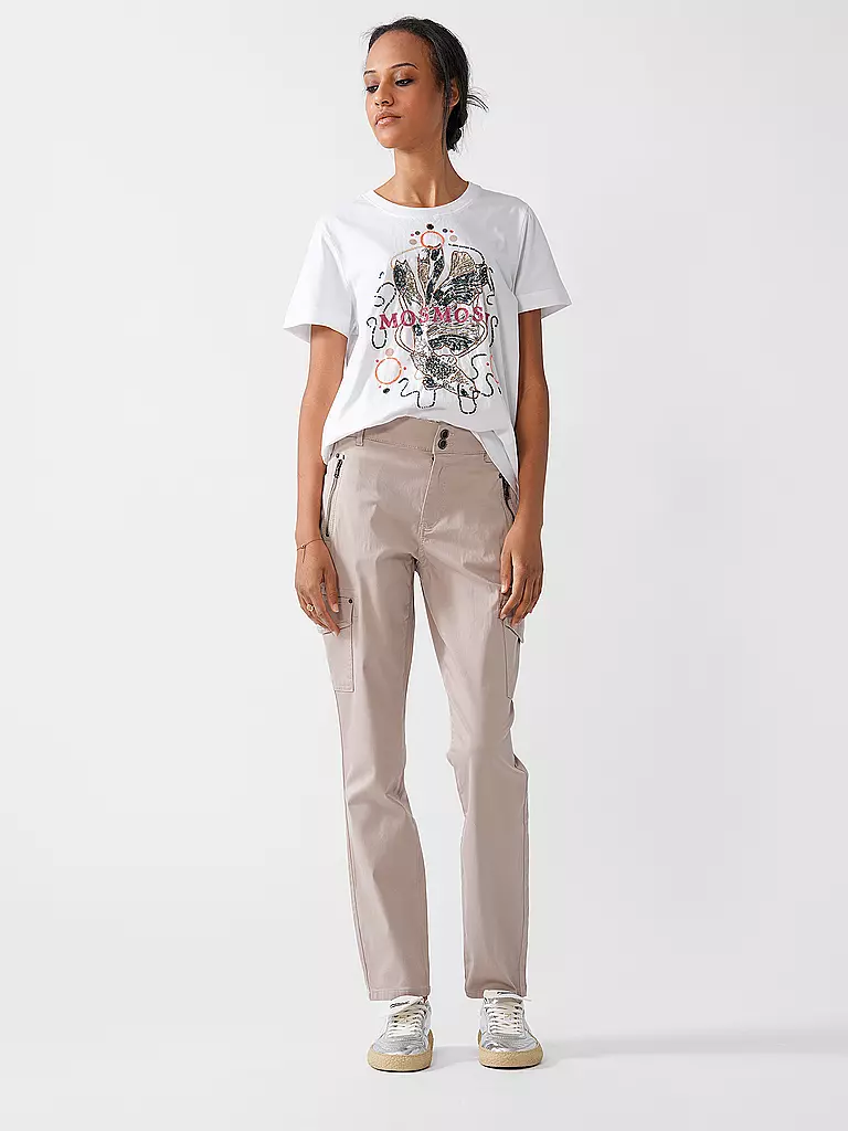 MOS MOSH | T-Shirt MMHALLINO | weiss