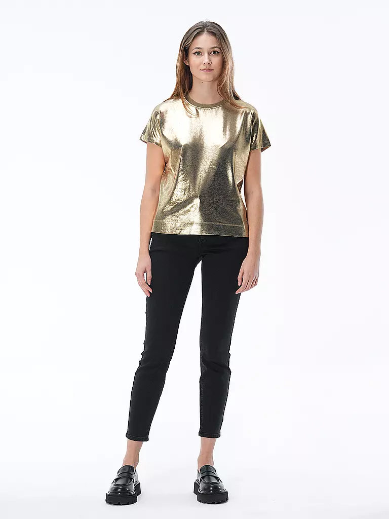 MOS MOSH | T-Shirt MMNIVOLA | silber
