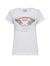 MOS MOSH | T-Shirt MMZIBBY | weiss
