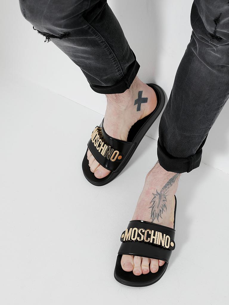 MOSCHINO | Badeschuhe - Sandalen | schwarz