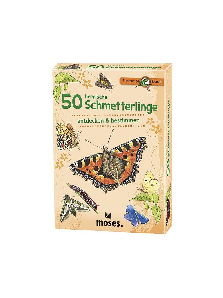 MOSES VERLAG | Expedition Natur - 50 heimische Schmetterlinge | keine Farbe