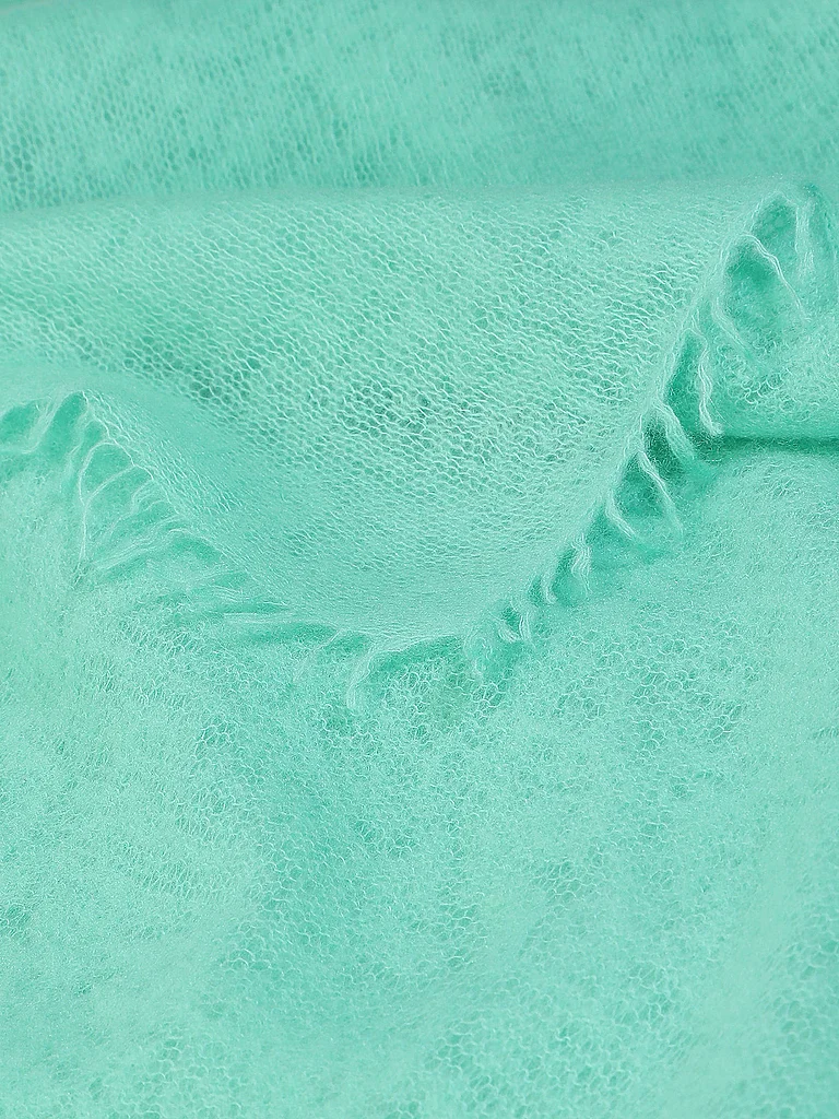 MOULETA Bufanda de cachemira verde