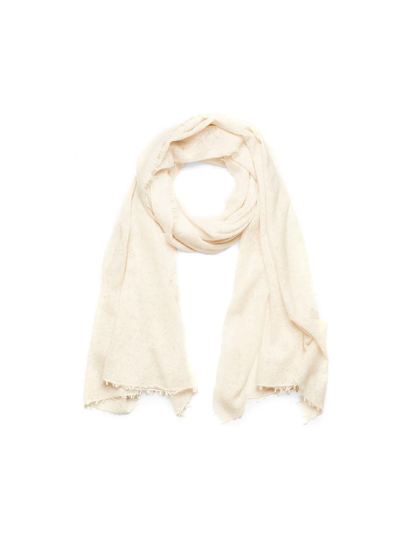MOULETA | Kaschmirschal | creme