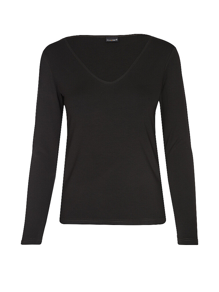 MOYA Langarmshirt LEA braun | 40
