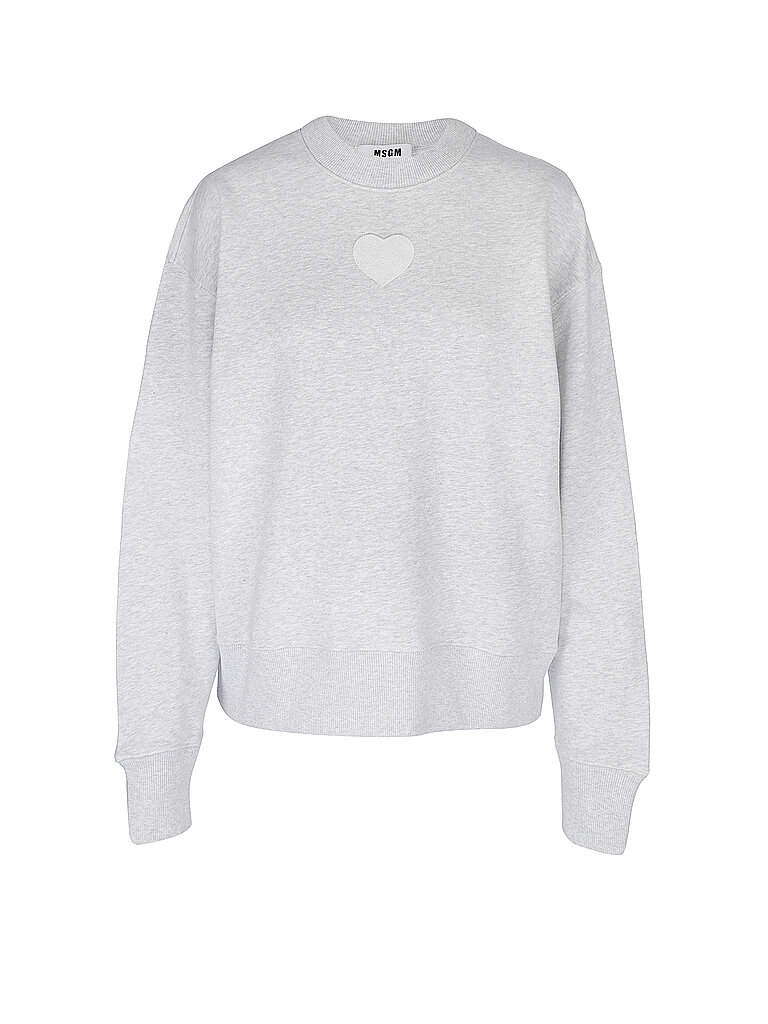 MSGM Sweater Oversized Fit  grau | S