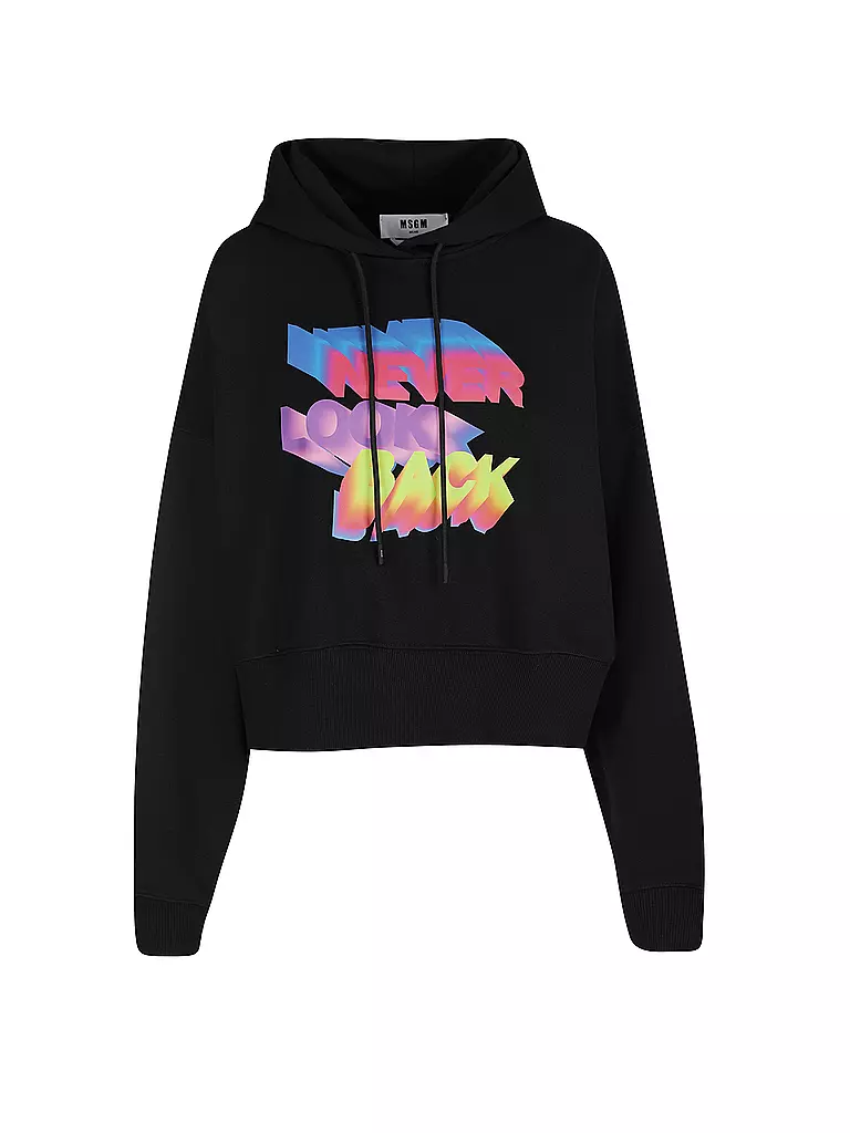 MSGM | Kapuzensweater - Hoodie  | schwarz