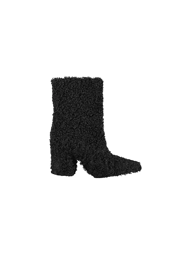 MSGM | Stiefel in Felloptik | schwarz