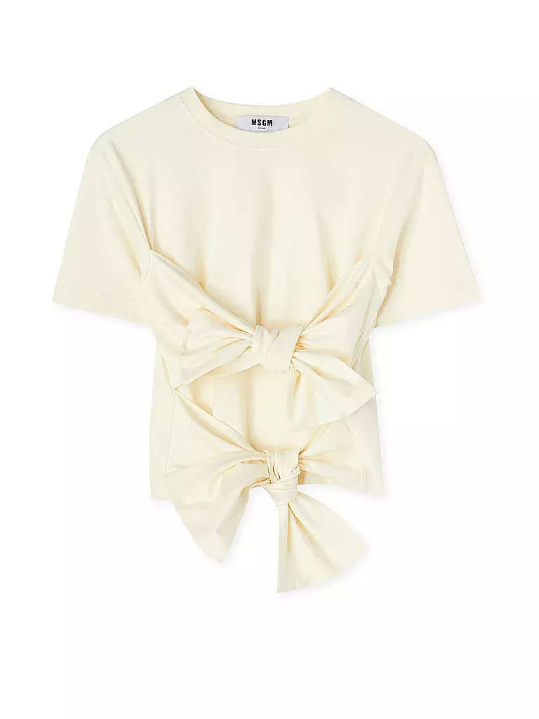 MSGM | T-Shirt  | creme