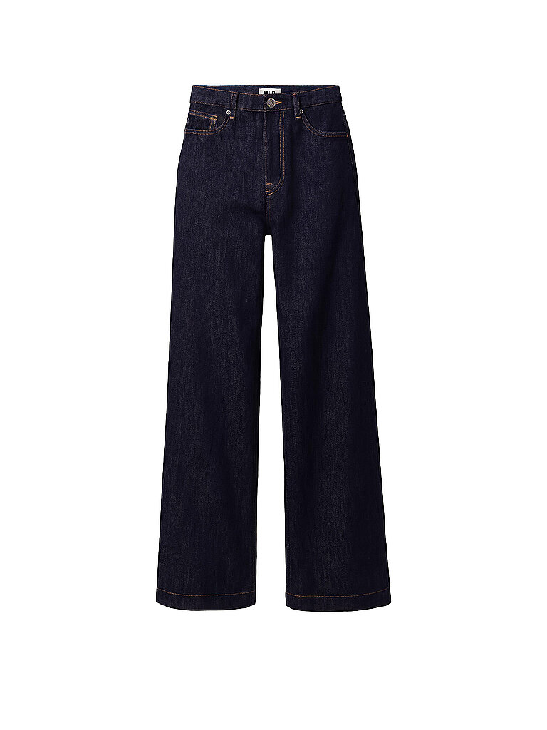 MUD JEANS Jeans Wide Leg JUNE dunkelblau | 28/L34