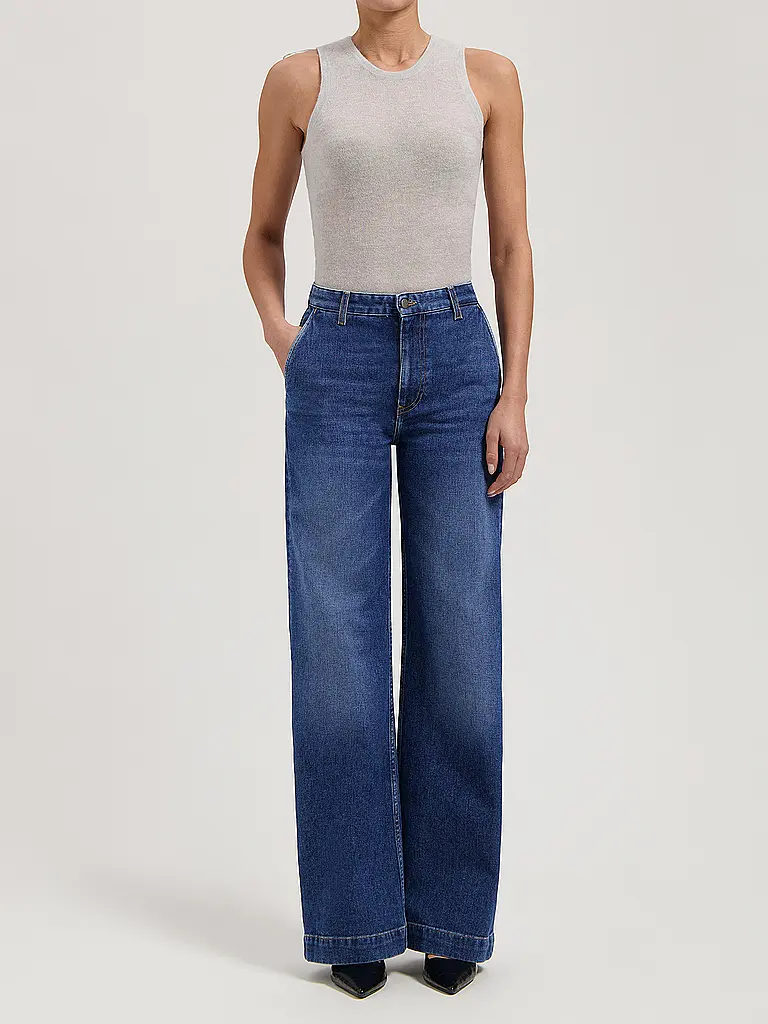 MUD JEANS | Jeans Wide Leg JUNE | blau