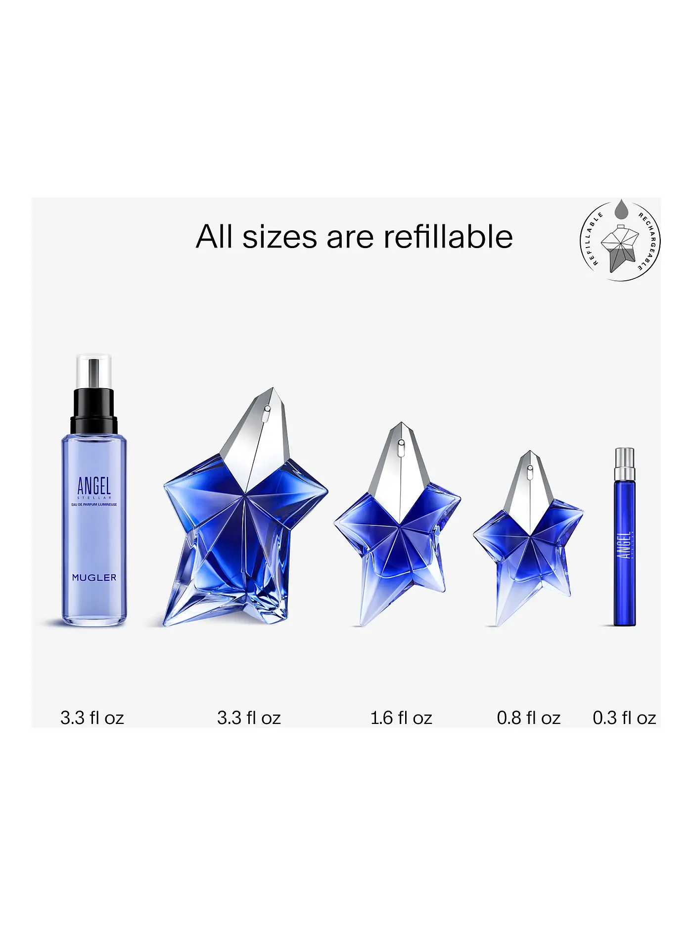 MUGLER | Angel Stellar Eau de Parfum Refill 100ml | keine Farbe