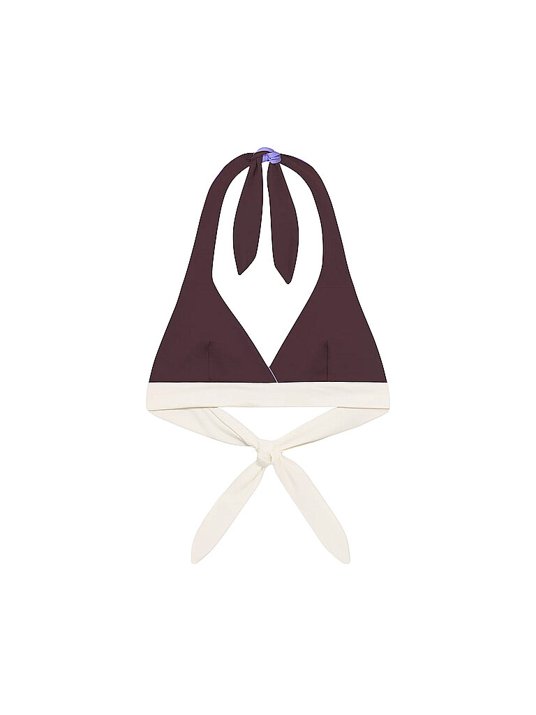 MYMARINI Bikini Neckholder Top braun | L
