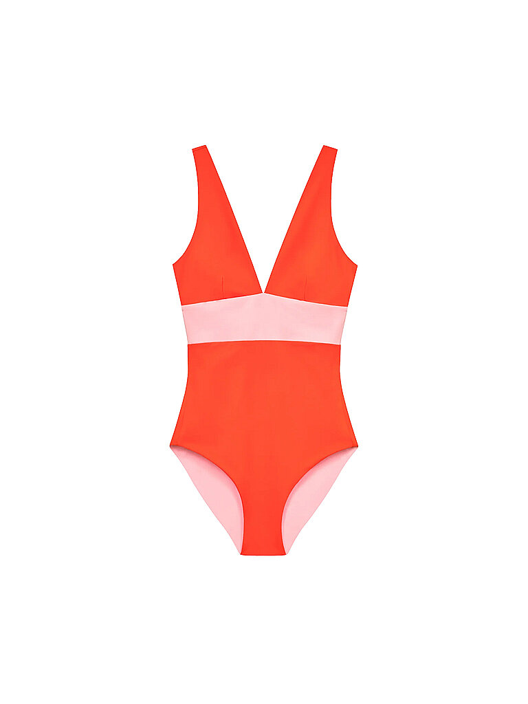 MYMARINI Badeanzug Plungesuit koralle | L