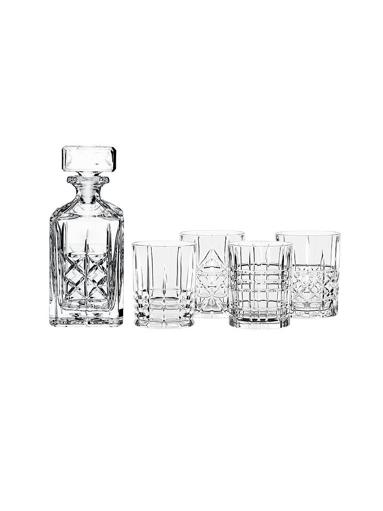 Whiskey-Set Highland 5-tlg. (Dekanter und 4 Tumbler) baby