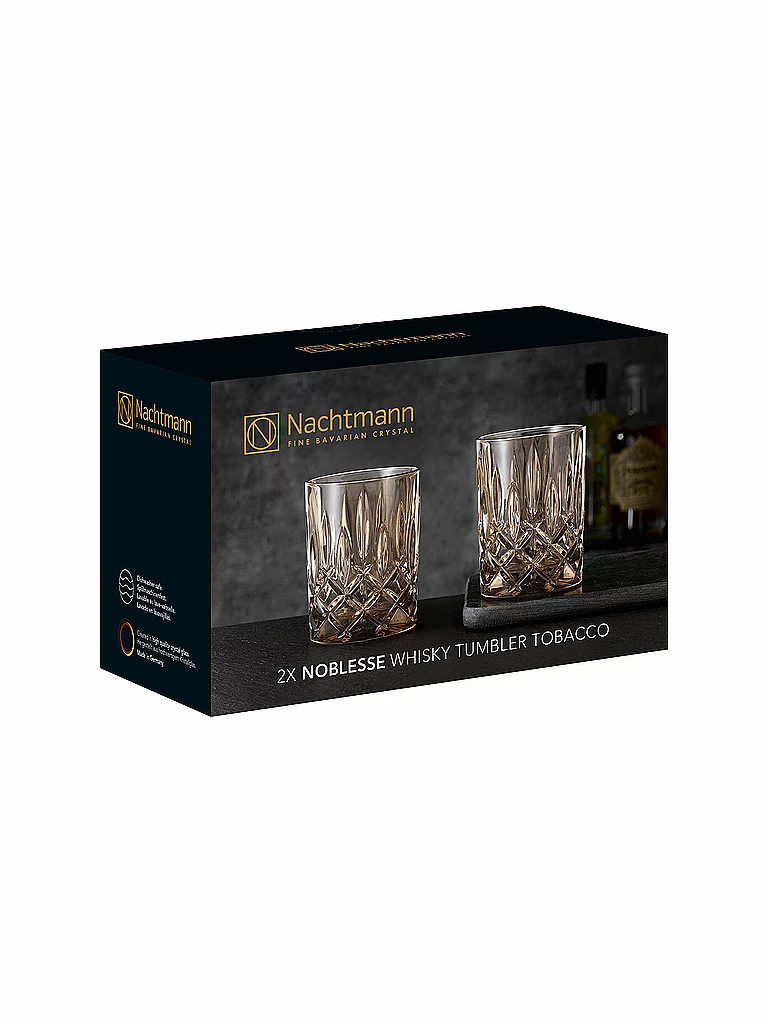 NACHTMANN Whiskeyglas 2er Set Noblesse 295ml hellbraun baby 4