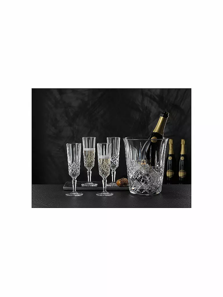 NACHTMANN | Champagnerglas 4er Set NOBLESSE 155ml | transparent