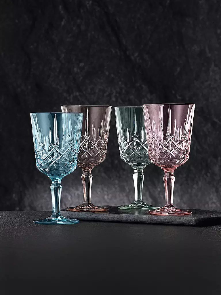 NACHTMANN | Cocktail- / Weinglas 2er Set 355ml NOBLESSE Taupe | rosa