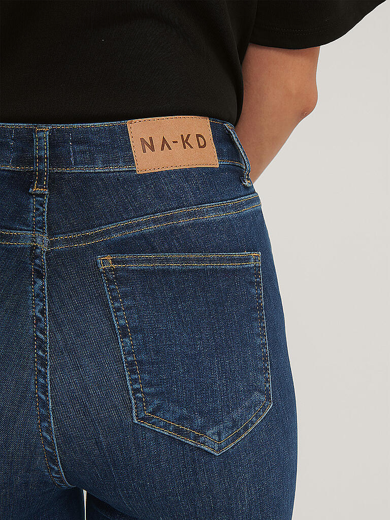NAKD | Highwaist Jeans Skinny Fit 7/8 | blau