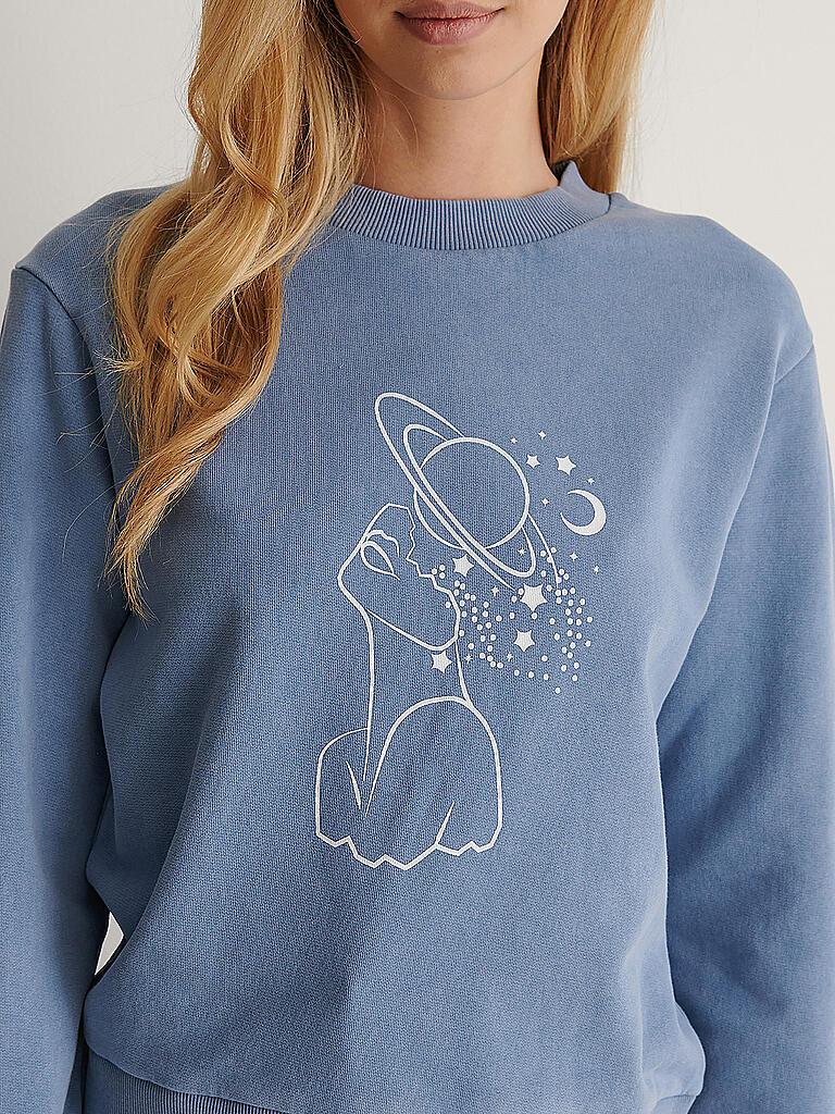 NAKD | Sweater Lisa-Marie Schiffner x NA-KD | blau