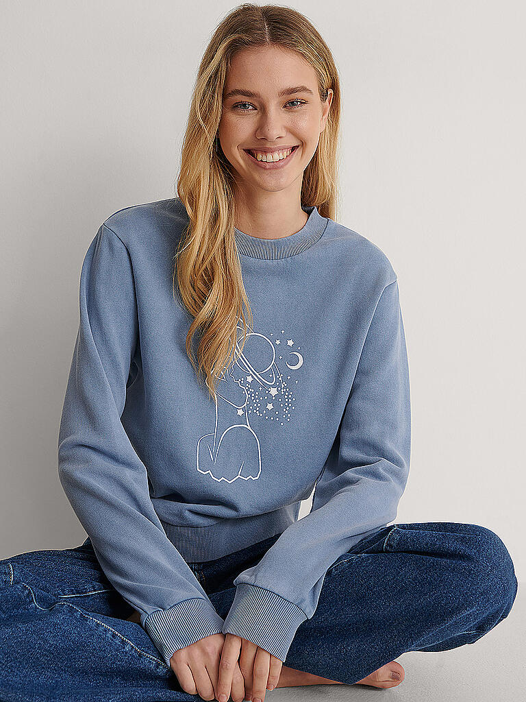 NAKD | Sweater Lisa-Marie Schiffner x NA-KD | blau