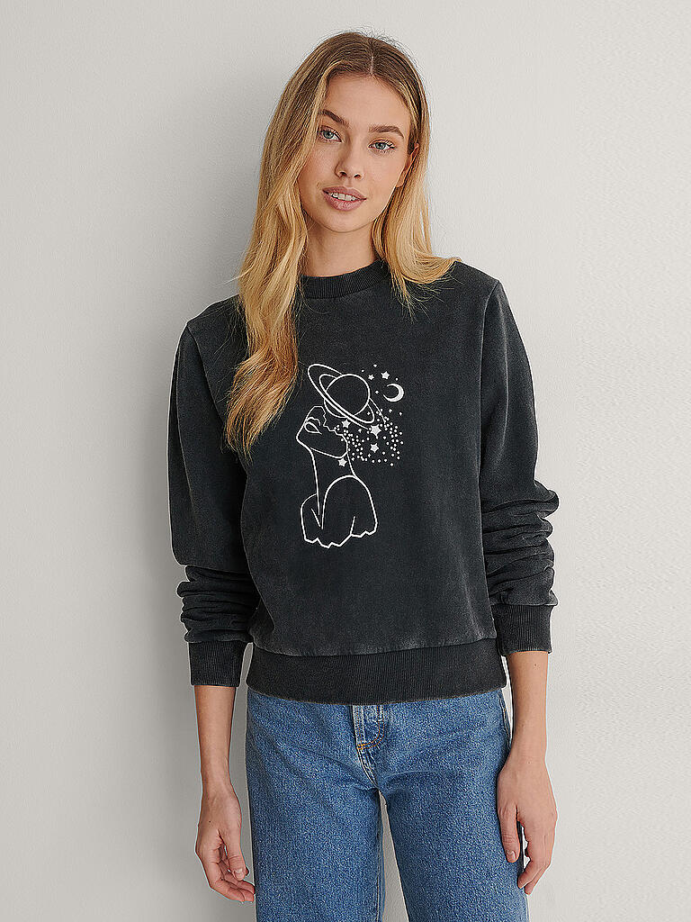 NAKD | Sweater Lisa-Marie Schiffner x NA-KD | schwarz