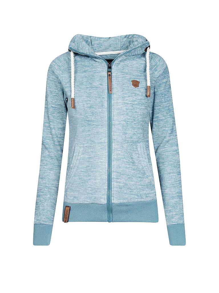 NAKETANO | Fleece-Weste "Gigi Meroni III" | blau