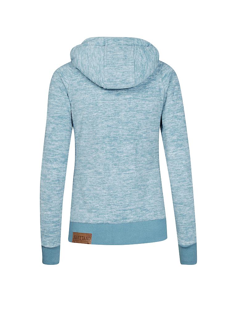 NAKETANO | Fleece-Weste "Gigi Meroni III" | blau