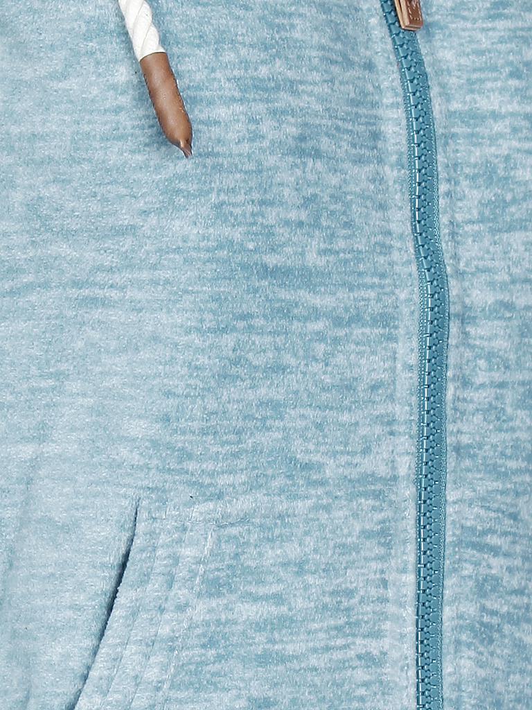 NAKETANO | Fleece-Weste "Gigi Meroni III" | blau