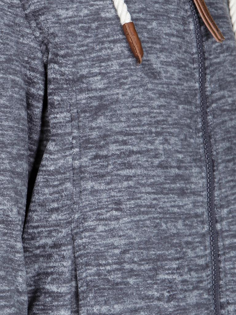 NAKETANO | Fleece-Weste "Mach et Otze II" | grau
