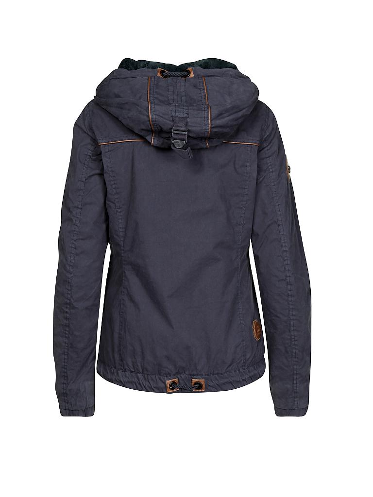 NAKETANO | Jacke "Immer diese mit Moral" | blau