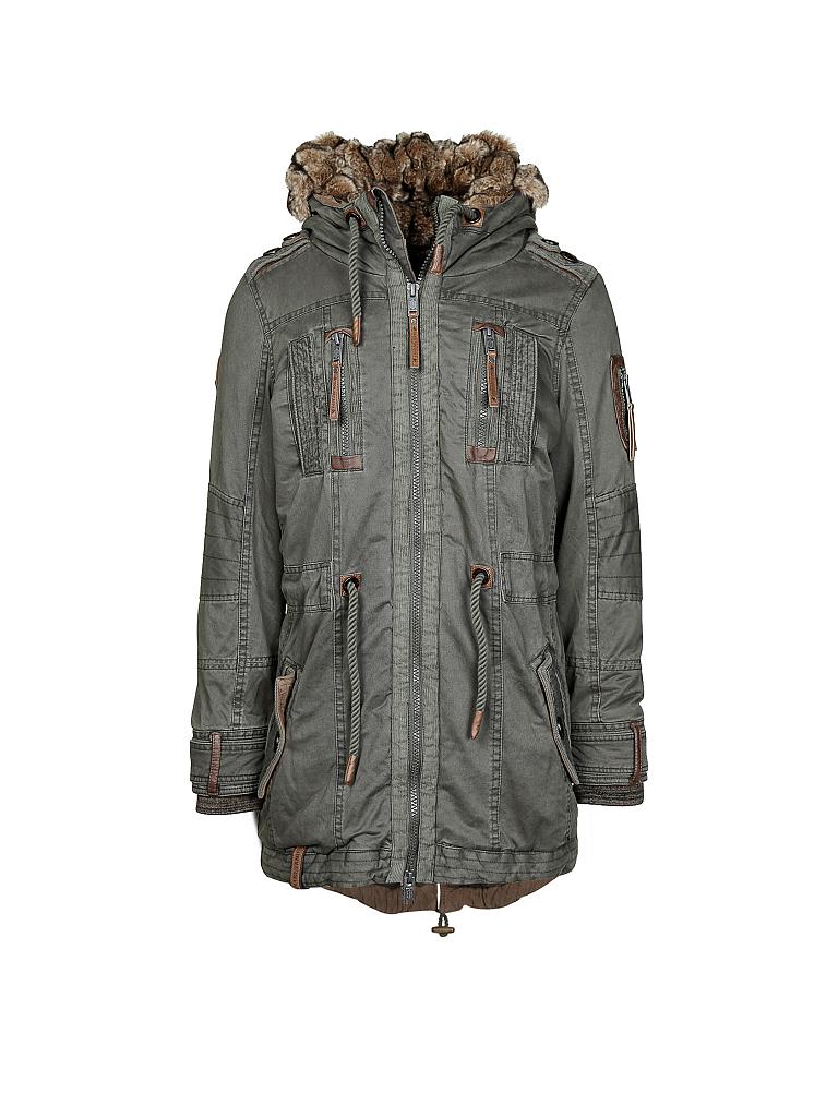 NAKETANO | Parka "Last Done Made" | olive