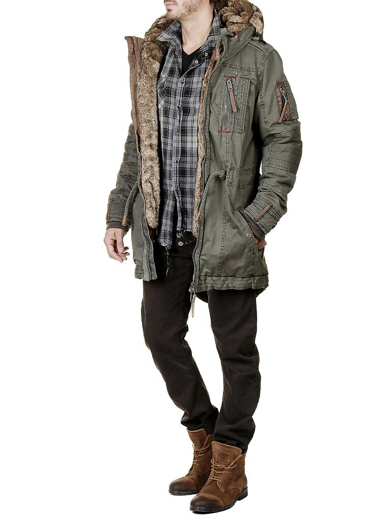 NAKETANO | Parka "Last Done Made" | olive