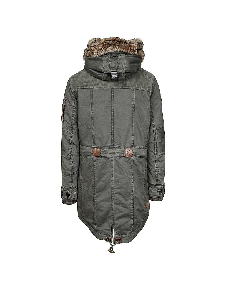 NAKETANO | Parka "Last Done Made" | olive
