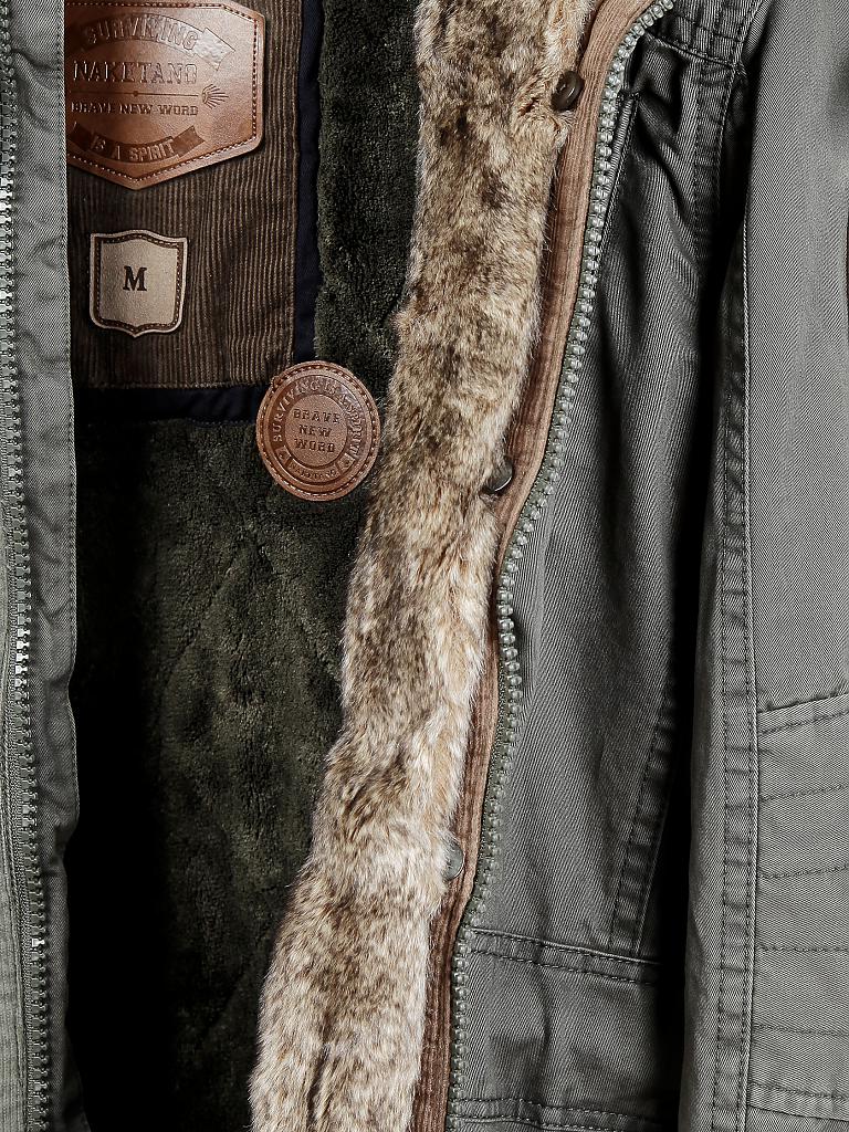 NAKETANO | Parka "Last Done Made" | olive