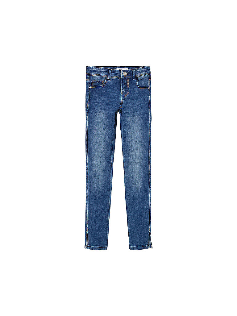 NAME IT Mädchen Jeans Slim Fit NKFPOLLY  dunkelblau | 104