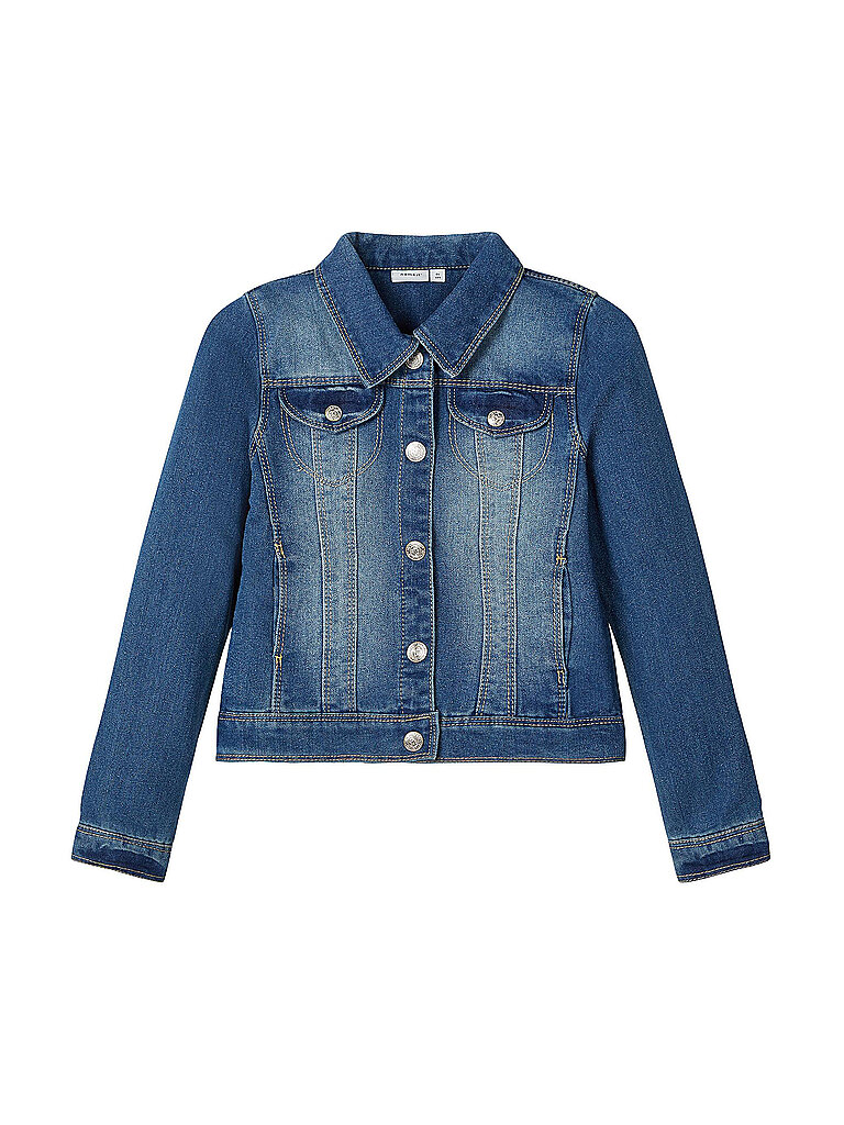 NAME IT Mädchen Jeansjacke  NKFSTAR blau | 116