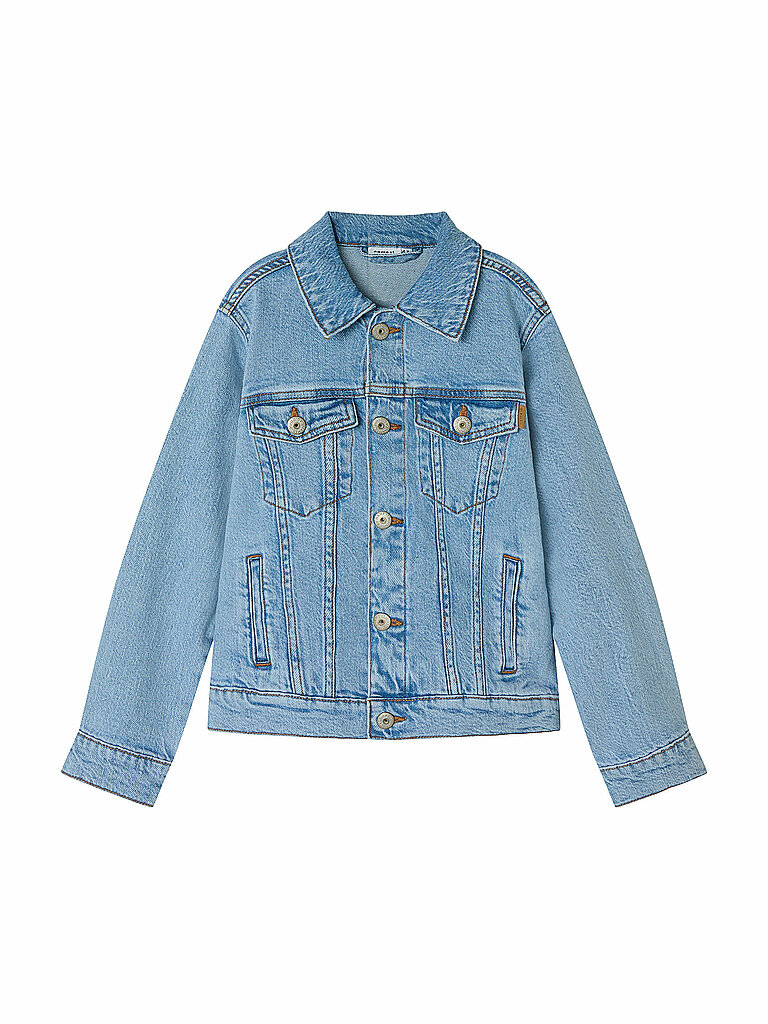 NAME IT Jungen Jeansjacke NKMJAGGER hellblau | 110